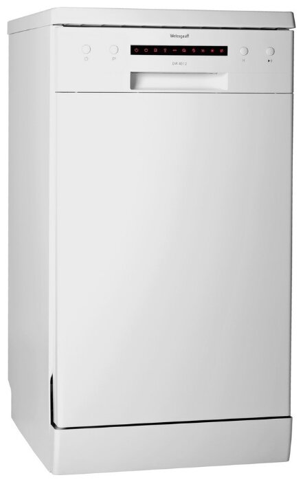 Посудомоечная машина Weissgauff DW 4012, узкая, вместимость: 9 комплектов, мойка: 6 программ, класс A, расход воды: 9 л