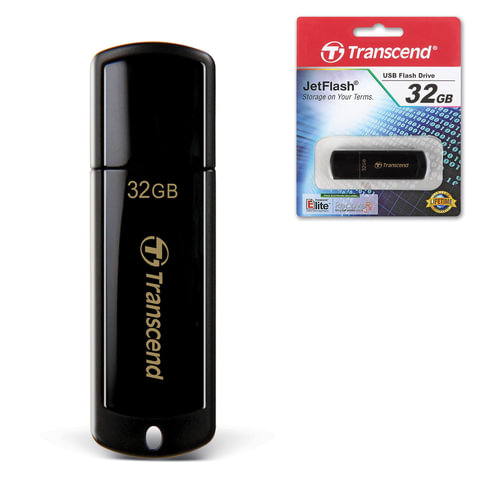 Флеш-диск,32 GB,USB 2.0,Transcend JetFlash 350, TS32GJF350