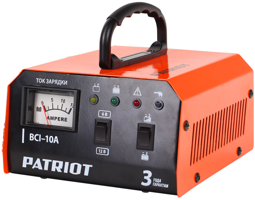 Импульсное зарядное устройство PATRIOT BCI 10A