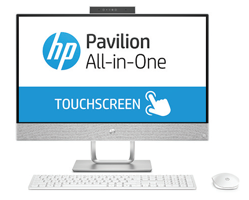 Моноблок HP Pavilion 24I 24-x009ur (Slim bezel)   23.8"(1920x1080)/Touch/Intel Core i7 7700T(2.9Ghz)/8192Mb/16GB Intel® Optane + 1TB 7200RPM HDDGb/noD