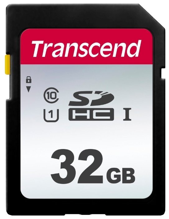 Карта памяти Transcend 32GB SDHC Class 10 UHS-I U1 R95, W45MB/s, TS32GSDC300S