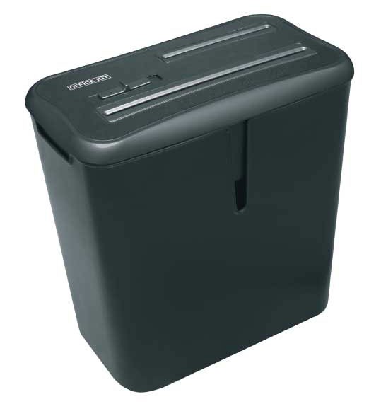 Шредер Office Kit S30 -  4 х 40 мм/ 6 лист./14 литр./ кл. 3/ старт -стоп -реверс./ скобы -карты -CD/
