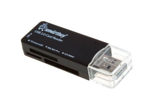 Card Reader,SmartBuy 749 , USB 2.0 ext. Black, SBR-749-K