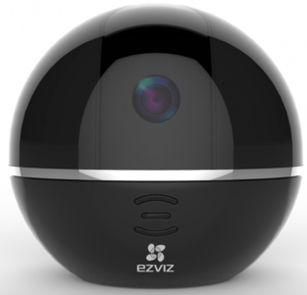 Видеокамера IP Ezviz C6T 2Мп внутренняя поворотная 360° Wi-Fi камера c ИК-подсветкой до 10м 1/3'' CMOS матрица; объектив 4мм; угол обзора 95°; ИК-филь