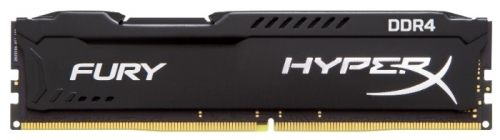 Оперативная память Kingston HyperX FURY Black DDR4  4GB (PC4-19200) 2400MHz CL15