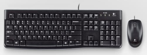 Клавиатура + мышь LOGITECH Desktop MK120 