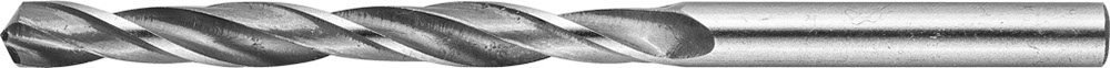 Сверло ЗУБР "МЕТ-В" по металлу цилиндрический хвостовик, быстрорежущая сталь Р6М5, 5,6х93мм, 1шт, 4-29621-093-5.6