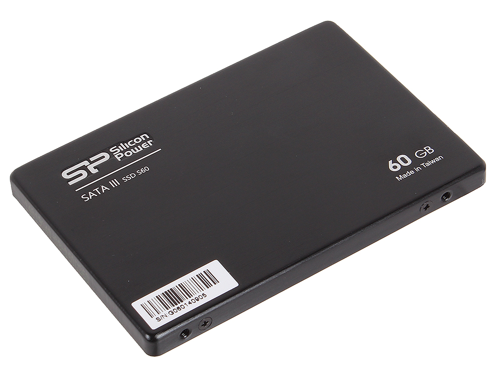 Жесткий диск SSD,60 GB,Silicon Power S60 SATA-III, 2,5", SP060GBSS3S60S25