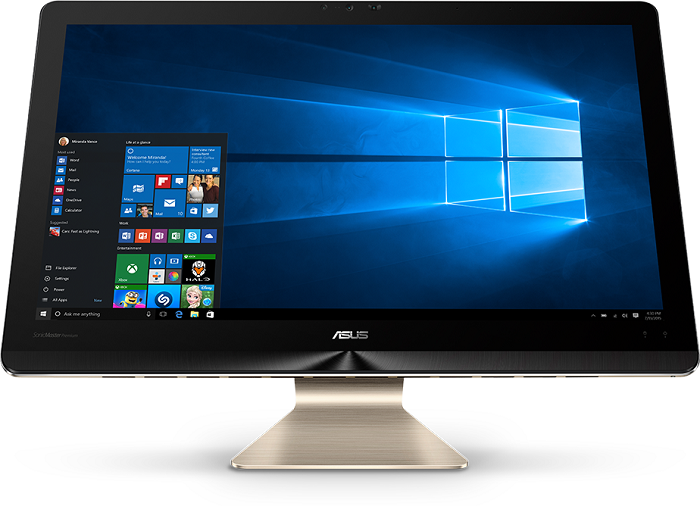 Моноблок ASUS Zen AIO Touch Z220ICGT-GG067X Intel i7-6700T/16Gb/1TB+128GB SSD/21.5" FHD (1920x1080)/NV GTX 960M 2GB/non DVDRW/WL KB mouse/Win 10/gold