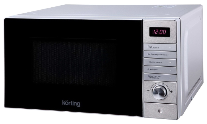 Микроволновая печь Korting KMO 720 X, 20 л, 700 Вт, гриль: 1000 Вт, электронное управление, LED дисплей, 8 автопрограмм,KMO 720 X