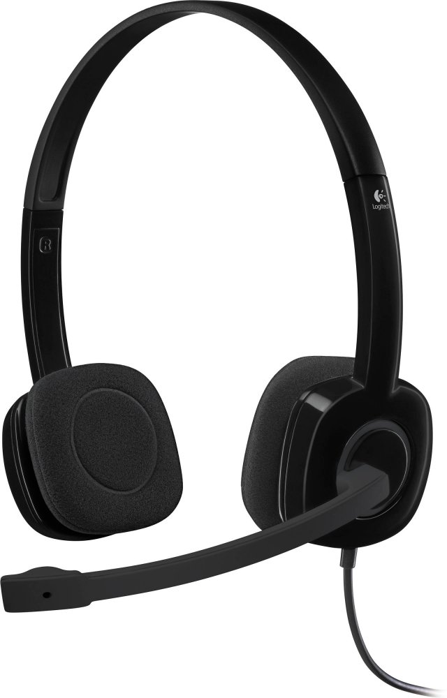Гарнитура Logitech Headset H151 Stereo Black, 981-000589