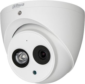 Камера видеонаблюдения Dahua DH-HAC-HDW1220EMP-A-0360B 3.6-3.6мм цветная корп.:белый