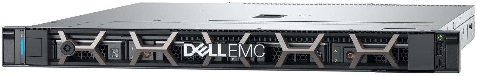 Сервер DELL PowerEdge R340 1U/ 4LFF/ 1xE-2134 (4c, 3.5 GHz, 71`W)/ noMemory  / H330/ noHDD / 2xGE/ 1x350W/ iDRAC9 Exp/ DVDRW/ Bezel / Static Rails/ no