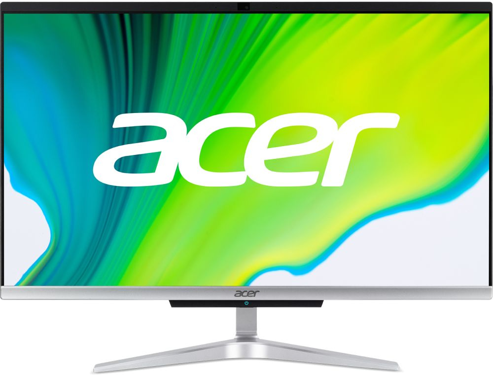 Моноблок Acer Aspire C22-963 21.5" Full HD i3 1005G1 (1.2)/4Gb/1Tb 5.4k/UHDG/CR/Endless/GbitEth/WiFi/BT/65W/клавиатура/мышь/серебристый 1920x1080