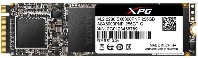 Накопитель SSD,256 GB,ADATA XPG SX6000 Pro PCI-E, M.2 2280, ASX6000PNP-256GT-C