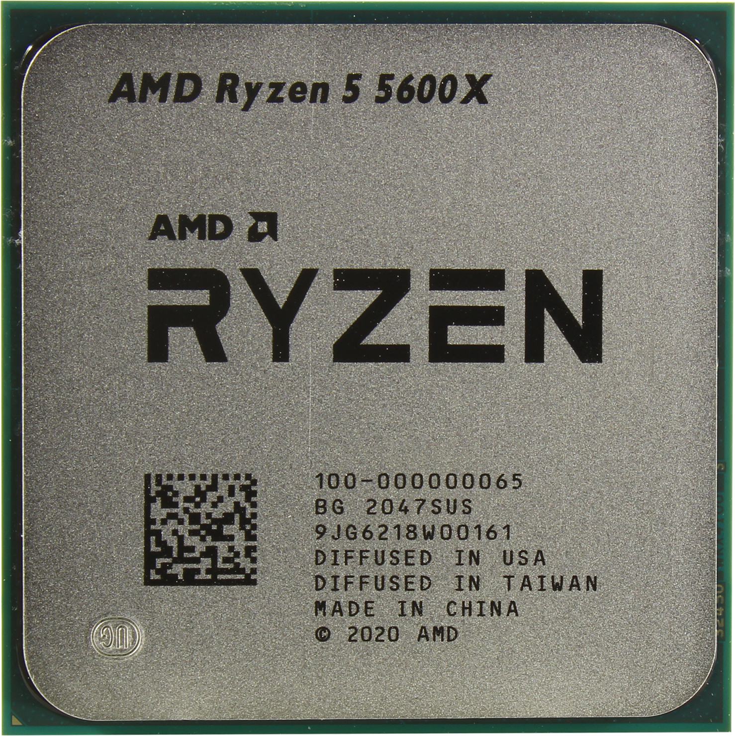Процессор AMD Ryzen 5 5600X, Socket AM4, 6-ядерный, 3700 МГц, Turbo: 4600 МГц, Vermeer, Кэш L2 - 3 Мб, Кэш L3 - 32 Мб, 7 нм, 65 Вт