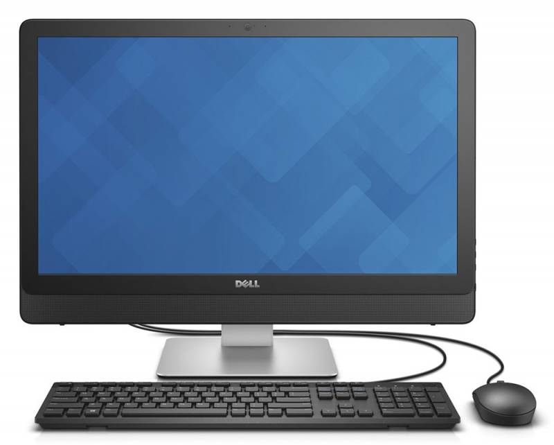 Моноблок Dell Inspiron 5459 23" Full HD i5 6400T (2.2)/8Gb/1Tb/GF930M 4Gb/DVDRW/CR/Windows 10 Home 64/GbitEth/WiFi/BT/клавиатура/мышь/Cam/черный/сереб