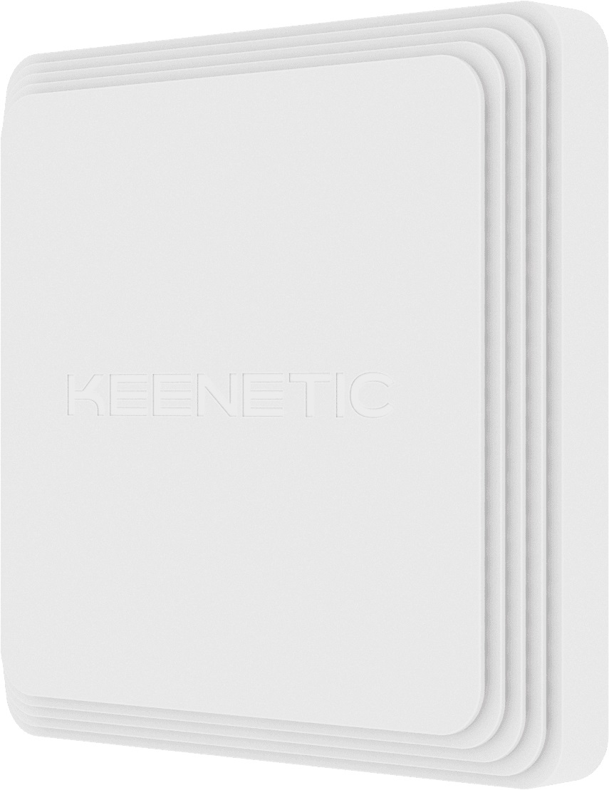 Точка доступа Keenetic Voyager Pro (KN-3510) Гигабитный интернет-центр с Mesh Wi-Fi 6 AX1800, анализатором спектра Wi-Fi, 2-портовым Smart-коммутаторо