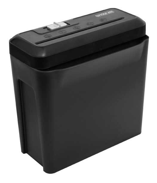 Шредер Office Kit S20 -  полоса 7 мм / 6 листов/ 10 литр./ класс 1/ три режима: авто - выкл - реверс