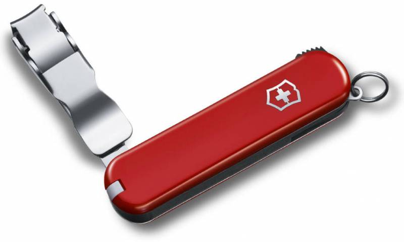 Нож перочинный Victorinox Nail Clip 582 0.6453 65мм 4 функции красный