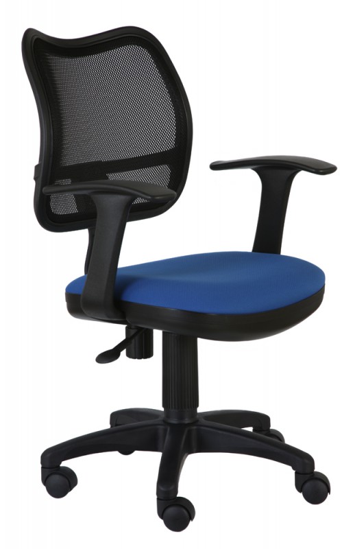 Кресло Бюрократ CH-797AXSN/26-21 спинка сетка черный сиденье синий 26-21 ткань крестовина пластиковая