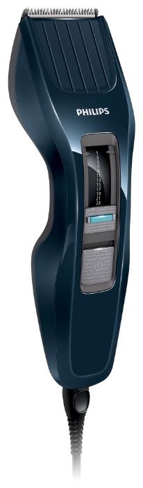 Машинка для стрижки Philips HC3400/15 (от сети, 13 установок, съемные лезвия , темно-синий)