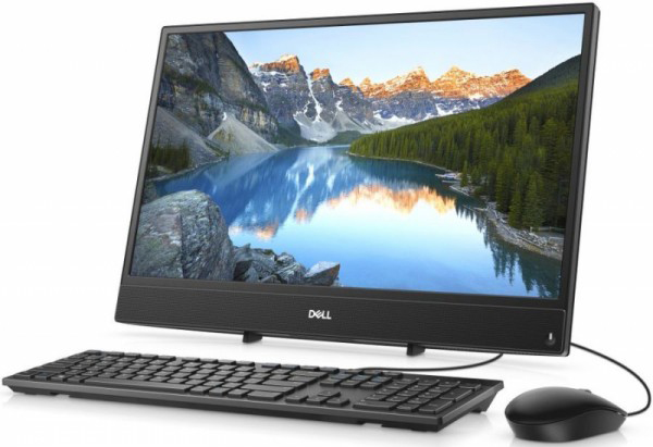 Моноблок Dell Inspiron AIO 3280 21,5" FullHD IPS AG Non-Touch Core i3-8145U, 4GB, 1TB, Intel HD 620, 1YW, Linux, Black Pedestal Stand, Wi-Fi/BT, KB&Mo