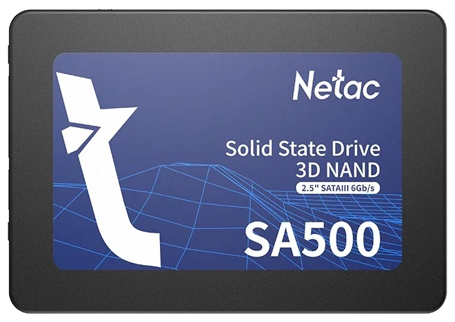 Накопитель SSD,240 GB,Netac SA500 SATA-III, 2.5", NT01SA500-240-S3X