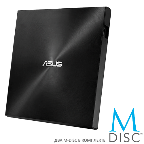 Привод внешний ASUS ZenDrive U7M – портативный пишущий (на скорости до 8x) привод DVD с поддержкой носителей M-DISC