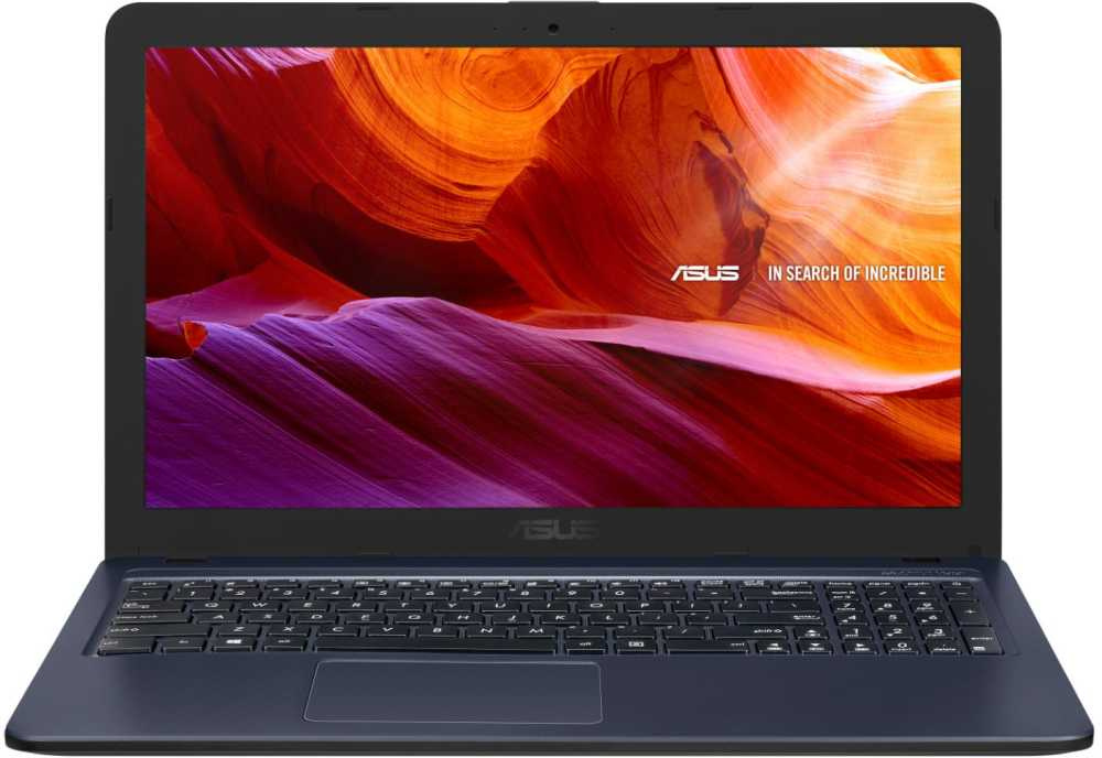 Ноутбук ASUS BTS Laptop X543UB-GQ1156T Pentium 4417U 2.3 GHz/4GB/500GB HDD/NVIDIA GeForce MX110 2GB/no ODD/15.6"HD (1366x768)AG/WiFi/BT/Cam/Windows 10
