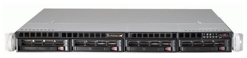 Платформа Supermicro SuperServer 1U 510P-MR no CPU(1)Scalable/TDP 220W/ no DIMM(8)/SATARAID HDD(4)LFF /2x1GbE/1xFHHL,M2/400W