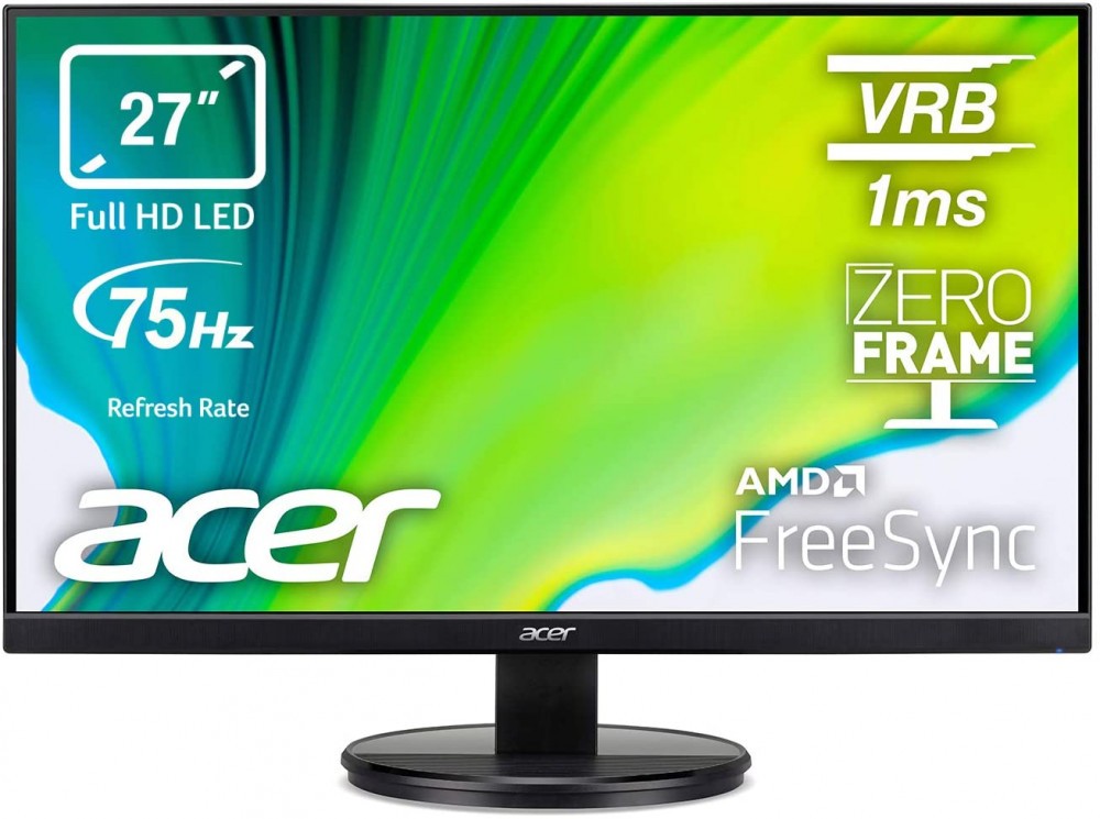 Монитор,Acer,27" KB272HLHbi , HDMI, VGA, VA, UM.HK2EE.H01