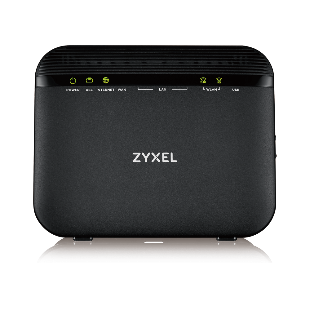 Маршрутизатор ZYXEL VMG3625-T20A Dual Band Wireless AC/N VDSL2 Combo WAN Gigabit Gateway VDSL2 profile 17a over POTS Gateway, GbE WAN, 4GbE LAN, 1 USB