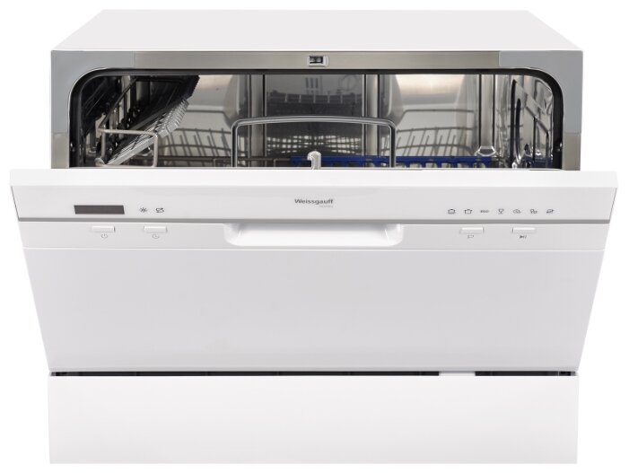 Посудомоечная машина Weissgauff TDW 4017 D, 43.8x55x50 см, 6 комплектов, 7 программ, TDW 4017 D