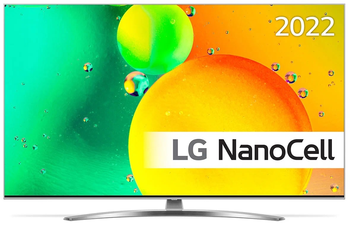 Телевизор LG 65NANO786QA, 65", NanoCell, Ultra HD, Smart TV, DVB-T/T2/C/S/S2, 2х10Вт, 3HDMI, 2USB, Magic Remote, 1 pole stand, Silver, 65NANO786QA
