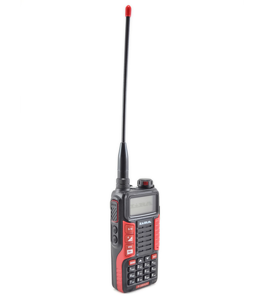 Радиостанция Lira P-580 UV UHF и VHF (136-174, 400-470)прием-передача, 350-390 МГц и 87-108 МГц (при