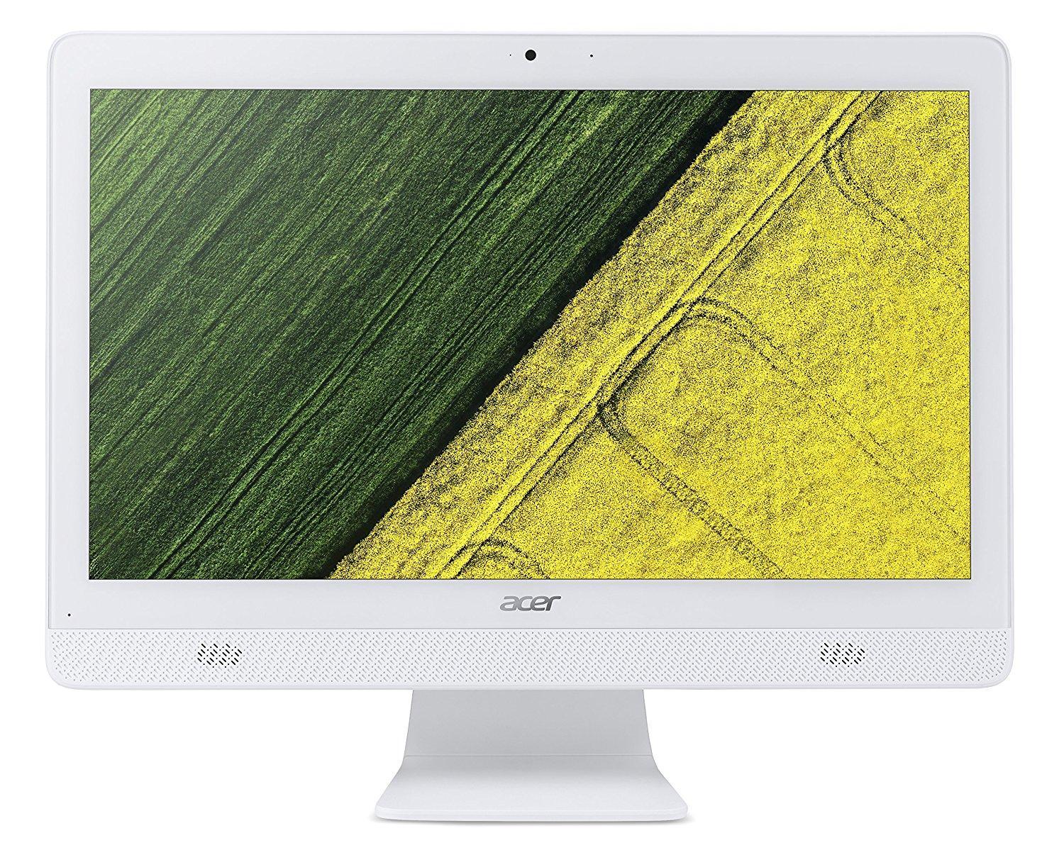 Моноблок Acer Aspire C20-720, Intel Celeron J3060, 1600 МГц, 4096 Мб, 1000 Гб, Intel HD Graphics 400, DVD-RW, Wi-Fi, Bluetooth, DOS, 19.5" (1600x900)