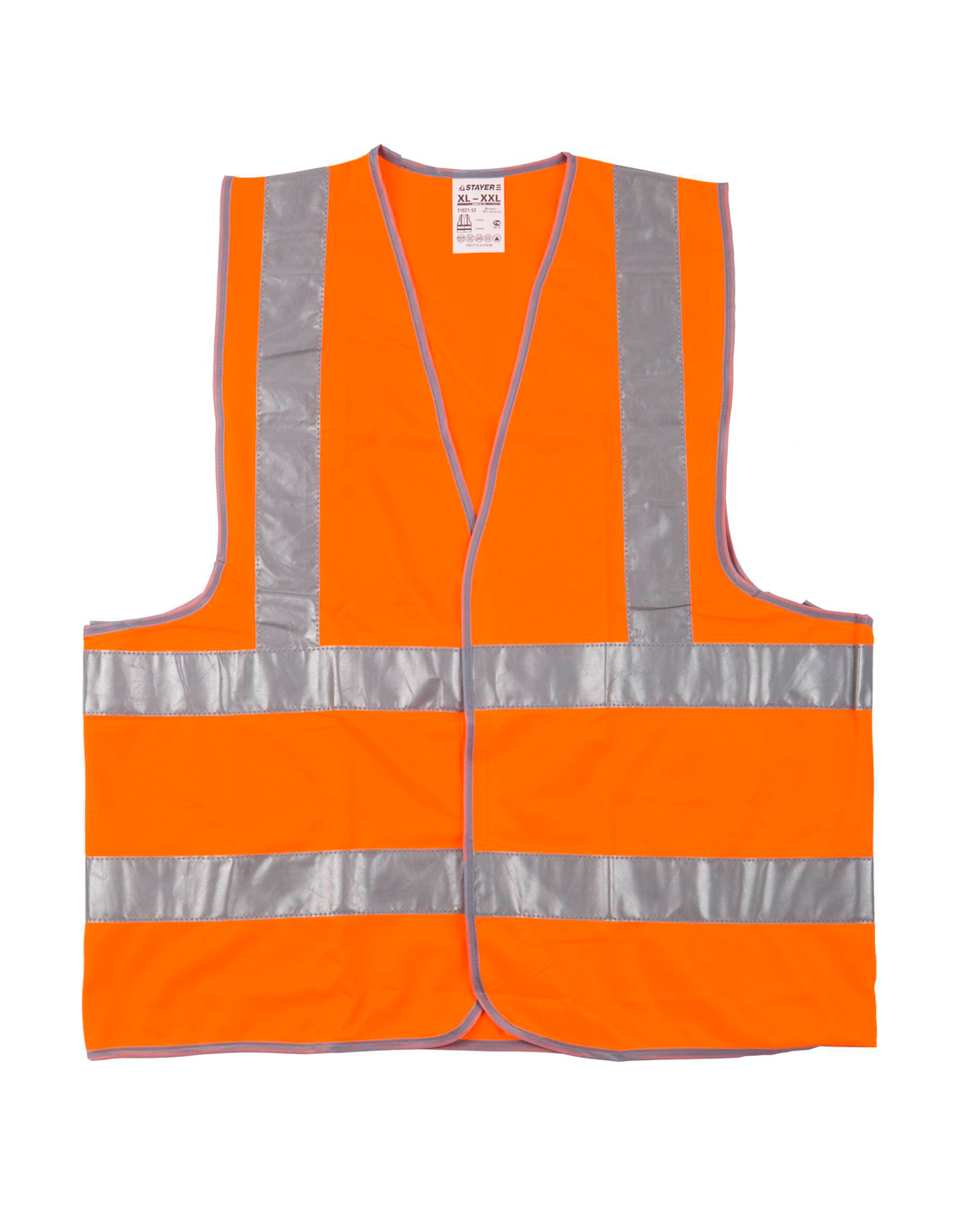 Жилет STAYER "MASTER" флуоресцентный, оранжевый, размер XL (50-52)