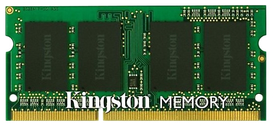 Память SO-DIMM 2 Gb DDR3 1333MHz Kingston RTL PC3-10600 CL9 204-pin 1.5В, KVR13S9S6/2 