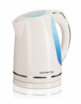 Чайник электрический Polaris PWK1705CL 1.7л. 2200Вт белый (корпус: пластик)