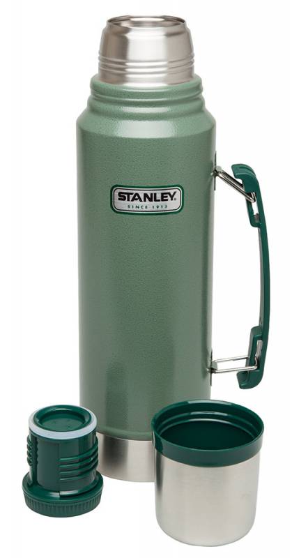 Термос Stanley Legendary Classic (10-01289-036) 1.9л. темно-зеленый/серебристый
