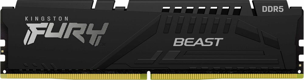Память оперативная Kingston 32GB 5200MT/s DDR5 CL40 DIMM FURY Beast Black XMP, KF552C40BB-32