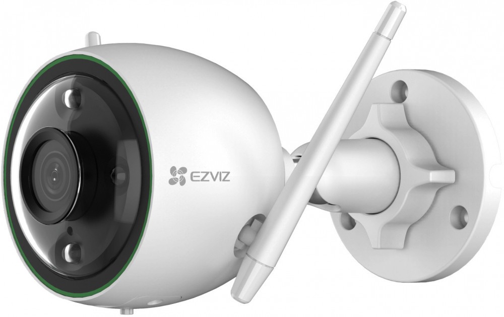 Видеокамера IP Ezviz C3N 1080P, 1/2.7, 2.8 мм, угол обзора: 125°(Д), 104°(Г), Цветное ночное виделние, ИК 30м, 3D DNR, цифровой WDR, BLC,  H.265, 30 к