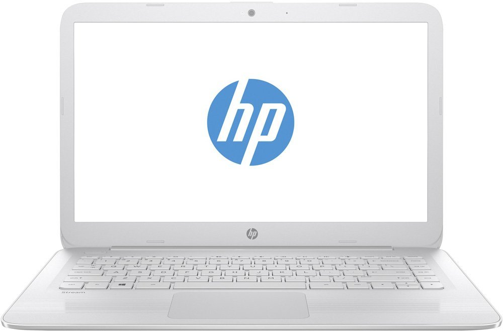 Ноутбук HP Stream 14-ax013ur 14" 1366x768, Intel Celeron N3060 1.6GHz, 2Gb, 32Gb, привода нет, WI-FI, BT, Cam, Win10, бе