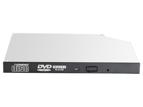 Привод HP SATA DVD-ROM, 9.5mm, JackBlack Optical Drive for Gen9 servers 726536-B21