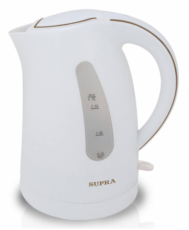 Чайник электрический Supra KES-1721 1.7л. 2200Вт белый (корпус: пластик)