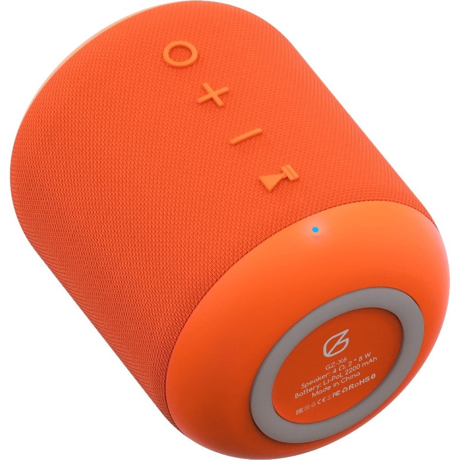 Orange bluetooth. Колонка GZ Electronics GZ. Блютуз колонка GZ круглая. GZ Electronics gz55 характеристики динамиков.