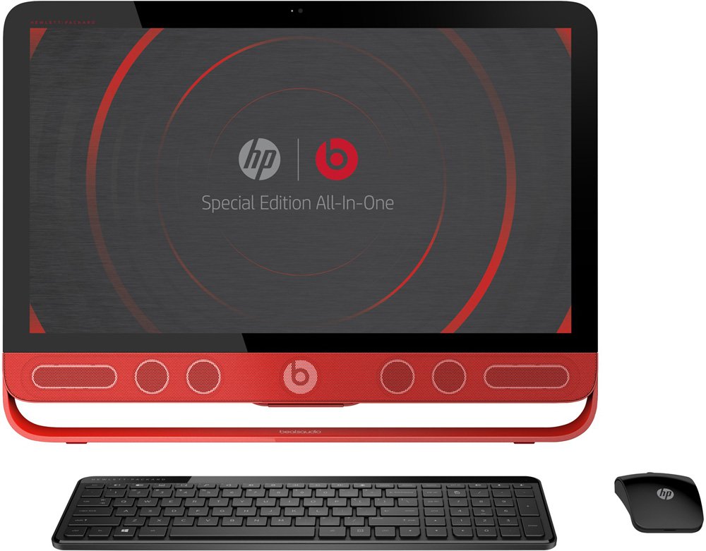 Моноблок HP Envy 23 BE 23-n201ur (23" Core i7-4785T 12Gb (1x8Gb+1x4Gb) 1Tb+8Gb SSD DVD RW IPS FHD WLED touch red&black Kbd&Mouse Win8.1), G7S23EA