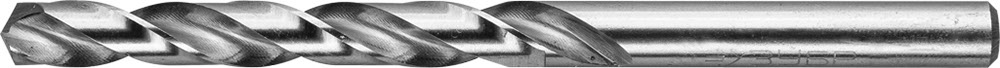 Сверло ЗУБР "МЕТ-Ш" по металлу, цилиндрический хвостовик, быстрорежущая сталь Р6М5, класс точности А1, 6,9х109мм, 1шт, 4-29625-109-6.9