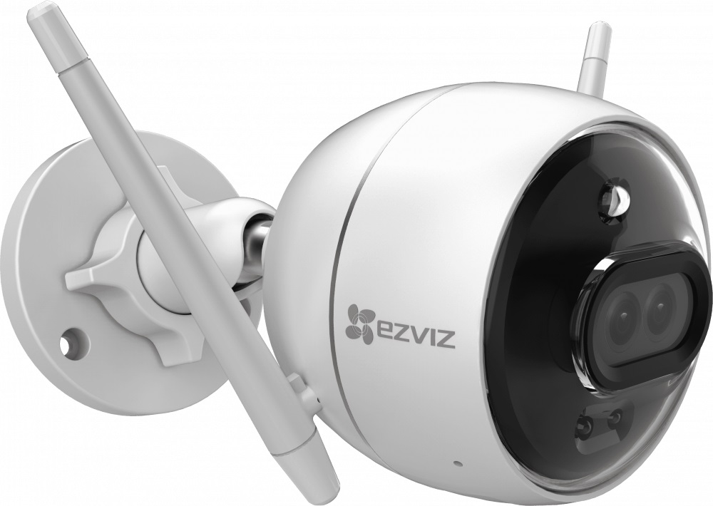 Видеокамера IP Ezviz C3X (2.8mm) 2Мп Уличная Wi-Fi камера c двойным объективом, c ИК-подсветкой до 30м 1/2.7"  Progressive Scan CMOS, объектив -2.8mm,